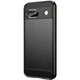 Силіконовий (TPU) чохол MOFI Carbon Fiber для Google Pixel 8A - Black - зображення 2