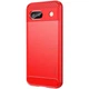 Силіконовий (TPU) чохол MOFI Carbon Fiber для Google Pixel 8A - Red - зображення 2