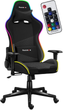 Fotel gamingowy Huzaro Force 6.2 Black RGB - obraz 1