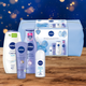 Набір для жінок Nivea Beauty Collection Молочко для тіла 250 мл + Гель для душу 250 мл + Крем для рук 100 мл + Кульковий антиперспірант 50 мл + Косметичка (9005800363530) - зображення 3