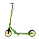 Складной двухколесный самокат с ручным тормозом и амортизатором Best Scooter Flash Зеленый - изображение 3