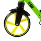 Складной двухколесный самокат с ручным тормозом и амортизатором Best Scooter Flash Зеленый - изображение 6