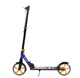 Складной двухколесный самокат с ручным тормозом и амортизатором Best Scooter Shark Синий - изображение 3
