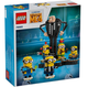 Zestaw klocków LEGO Despicable Me Brick-Built Gru and Minions 839 elementów (75582) - obraz 1