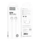 Кабель HOCO Source 60W charging data Cable Type-C to Type-C X104 |1M| blue - зображення 7