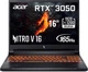 Ноутбук Acer Nitro V 16 ANV16-41-R61U (NH.QRWEU.002) Obsidian Black / 16" IPS WUXGA 165 Гц / AMD Ryzen 5 8645HS / RAM 16 ГБ / SSD 512 ГБ / RTX 3050, 6 ГБ / LAN / Зарядка по USB - изображение 2