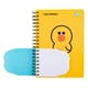 Записна книга блокнот YES Line Friends. Sally 2в1 В5+В8 80+20 аркушів клітинка карт. обкладинка подвійна cпіраль (151780) - изображение 2