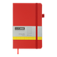 Книга записна Buromax Etalon 125*195мм 96 аркушів у клітинку обкладинка штучна шкіра Червона (BM.291160-05) - изображение 1