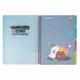 Записна книга блокнот YES Line Friends В5 80 аркушів лінія софт-тач пласт. обкладинка подвійна спіраль (765741) - изображение 2