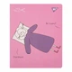 Записна книга блокнот YES Hey Helly А5 50 аркушів клітинка карт. обкладинка подвійна cпіраль (151858) - изображение 1