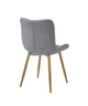 Стул для кухни M-76 Vetro Mebel Дуб/Пепельный (металл/ткань) (M-76-ash/oak) - изображение 4