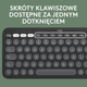 Zestaw bezprzewodowy Logitech Pebble 2 Combo Mac Grafitowy (920-012244) - obraz 5