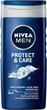 Набір для чоловіків Nivea Men Get Protected Гель для душу 250 мл + Крем для тіла, обличчя та рук 75 мл + Кульковий антиперспірант 50 мл (9005800361635) - зображення 3