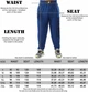 Штаны спортивные легкие Big Sam 1358 синие, размер 3XL - изображение 5