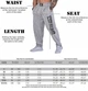 Штаны спортивные легкие Big Sam 1309 серые, размер L - изображение 4