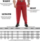 Штаны спортивные легкие Big Sam 1358 красные, размер XXL - изображение 4