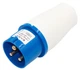 Силовая вилка переносная E.NEXT e.plug.pro.3.16, 3п., 220В, 16А (013) - изображение 1