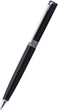Ручка подарункова Flair P 1037 синя РШ Decent чорний/хром в прозорому футлярі (8907457642147) - зображення 1