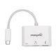 Док-станція USB3.1 Type-C --> HDMI/USB 3.0/PD 60W 4-in-1 White Manhattan - зображення 3