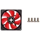 Вентилятор для корпуса 92mm Xilence XPF92.R Red/Black, Retail Box - изображение 7