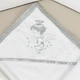 Крижма махрова з вишивкою Family Tradition унісекс 100х100 см біла Ангел мій - зображення 2