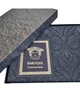 Гобеленовая скатерть на стол 136х136см Baroque Black - изображение 6