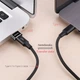 Переходник BASEUS USB Male To Type-C Female 2.4A - изображение 2