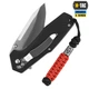 Темляк M-Tac Teivaz rune Steel Black&Red - изображение 2
