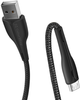 Кабель ColorWay USB MicroUSB Led 2.4A 1 m Black (CW-CBUM034-BK) - зображення 4