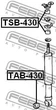 Сайлентблок підвіски Febest (TAB430) - зображення 2