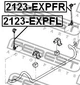 Стійка стабілізатора Febest (2123-EXPFL) - зображення 2