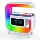 Ночник G-Smart G30 RGB с часами, Bluetooth колонкой и зарядкой для телефона - изображение 1