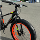 Велосипед Cross 27,5*4,5" Leopard 2024 Рама-18" black-orange - изображение 3