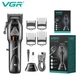 Машинка для стриження волосся VGR Hair Clipper V-653 Voyager, бездротова електробритва, для дому - зображення 1