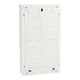Щит пластиковий Schneider Electric Easy9 EU навісний 3 ряди по 12 модулів білі двері EZ9EUD312 EZ9EUD312 - зображення 2