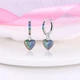 Сережки з кольоровими наноцирконами Original стиль Pandora 1179 - зображення 4