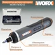 Електрична акумуляторна викрутка WORX WX242 Type-c Комплект - зображення 2