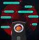 Инфракрасный детектор обнаружитель скрытых камер, датчик безопасности от съемки / прослушки / GPS трекеров, черный (84445531) - изображение 2