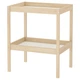 Пеленальний стіл IKEA SNIGLAR бук білий 72x53 см, 200.452.05 - зображення 1