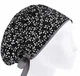 Медицинская шапочка-чепчик женская HeadwearUniverse универсальная принт Листочки - изображение 1