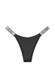 Комплект білизни Victoria's Secret Black Very Sexy Embellished Strap Push-up Bra set 36B-M - зображення 3