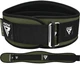 Пояс для тяжелой атлетики RDX RX3 EVA Curve неопреновый S Army Green (WBE-RX3AG-S) - изображение 1