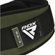 Пояс для тяжелой атлетики RDX RX3 EVA Curve неопреновый XL Army Green (WBE-RX3AG-XL) - изображение 5