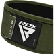 Пояс для тяжелой атлетики RDX RX1 Weight Lifting Belt XL Army Green (WBS-RX1AG-XL) - изображение 5