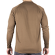 Футболка з довгим рукавом швидковисихаюча Sturm Mil-Tec TACTICAL LONG SLEEVE SHIRT QUICKDRY DARK COYOTE L (11082019) - зображення 3