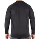 Футболка з довгим рукавом швидковисихаюча Sturm Mil-Tec TACTICAL LONG SLEEVE SHIRT QUICKDRY Black 3XL (11082002) - изображение 3