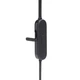 Беспроводные наушники вакуумные с микрофоном JBL Tune 125BT Black (JBLT125BTBLK), закрытые, 16 часов автономной работы, с микрофоном, пульт, голосовое управление - изображение 7
