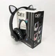 Беспроводные Наушники Bluetooth Cat Vzv-23M С Подсветкой чёрный - изображение 3