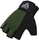 Перчатки для фитнеса RDX W1 Half Plus S Green (WGA-W1HA-S+) - изображение 5