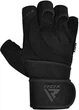 Перчатки для фитнеса RDX L4 Micro Plus L Black (WGM-L4B-L+) - изображение 1